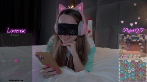 Nutaku Project QT + Lovense = Hentai Gamer Girl Overload - Cross Ecstasy